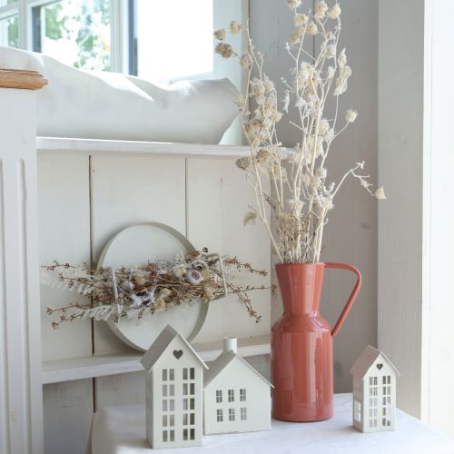 kohteita Tyylikäs minitalo teekynttilöille pöytäkoristeeksi 15 cm