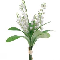 kohteita Koristeellinen Lily of the Valley Keinotekoiset kevätkukat Valkoinen 31cm 3kpl