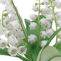 kohteita Koristeellinen Lily of the Valley Keinotekoiset kevätkukat Valkoinen 31cm 3kpl