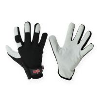 kohteita Kixx Lycra Gloves koko 8 musta, vaaleanharmaa