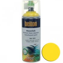kohteita Belton vapaa vesilakka keltainen korkeakiilto spray rapsinkeltainen 400ml
