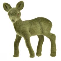 kohteita Koristefiguuri peura fawn parvella joulufiguureja vihreä 10,5cm 6 kpl