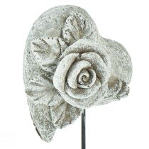 kohteita Hautatulppa sydämen muistotulppa ruusu valettu kivi 5,5cm 6kpl