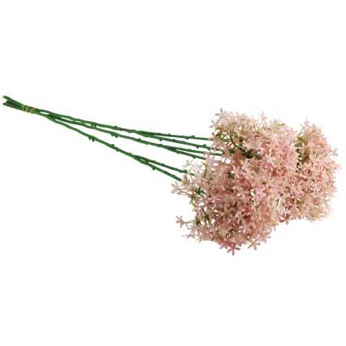 kohteita Koristekukka Wild Allium keinotekoinen pinkki 70cm 3kpl