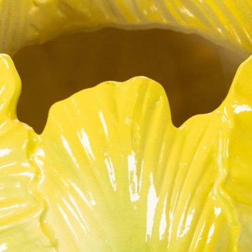 kohteita Kukkamaljakko, jossa on näyttävä tulppaaniaihe. Täydellinen olohuoneen sisustukseen. 16 cm, 2 kpl.