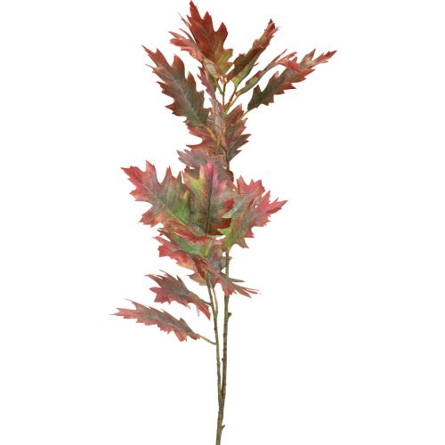 Floristik24 Deco-oksa syksy deco-lehdet tammenlehdet punaiset, vihreät 100cm