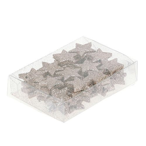 kohteita Glitter Stars 2,5cm samppanjaa 96 kpl