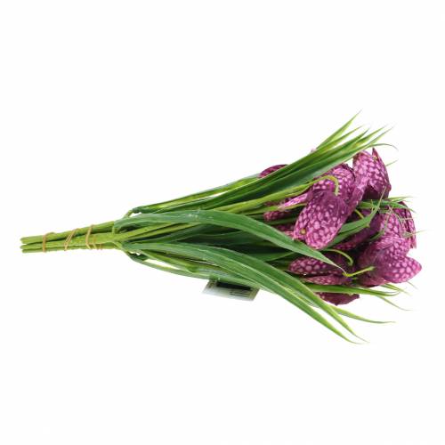 kohteita Shakkilautakukat Fritillaria keinovioletti 29cm 6 kpl