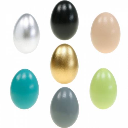 kohteita Hanhenmunat puhalletut munat Pääsiäiskoriste eri värejä 12 kpl