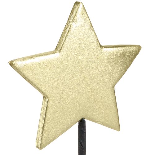 kohteita Golden Stars koriste kukkatulpat Ø7cm 2. valinta 24 kpl