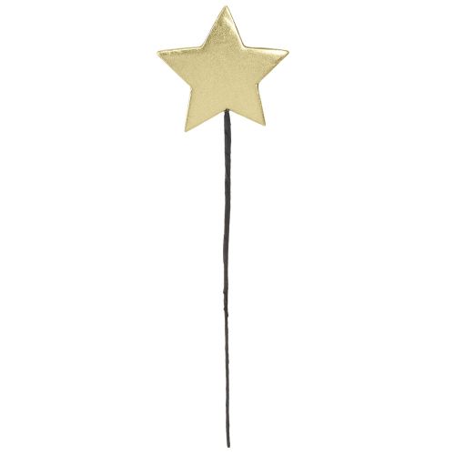 kohteita Golden Stars koriste kukkatulpat Ø7cm 2. valinta 24 kpl