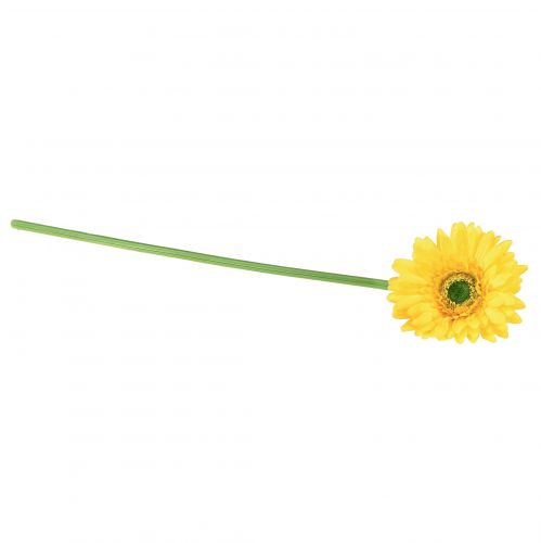 kohteita Tekokukat Gerbera Sun Yellow Garden Flower 47cm
