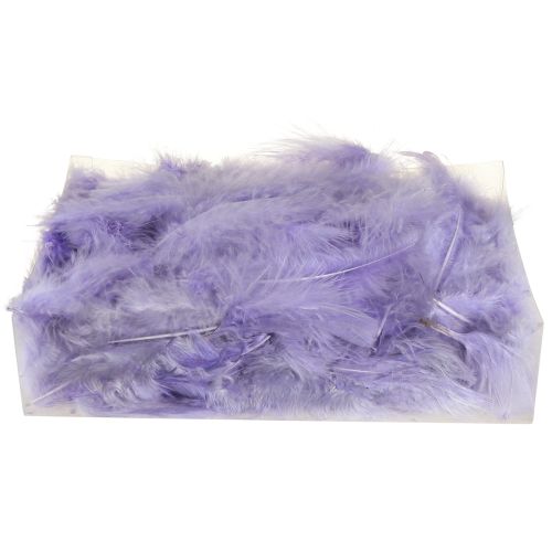 kohteita Purple Feathers Pörröiset askartelutarvikkeet Kevät 5-10cm 20g