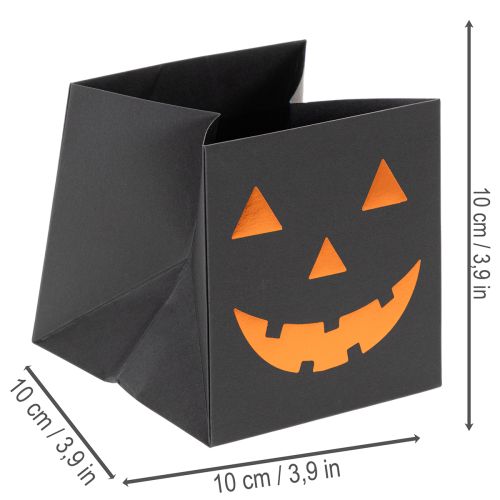 kohteita Paperipussi kurpitsankasvojen istutuslaatikko Halloween-koriste 10 cm 6 kpl