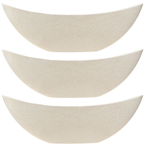 kohteita Kasvivene kasvikulho beige kirjava L38,5cm 3kpl