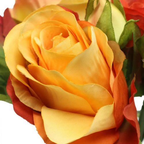 kohteita Kimppu oransseja ruusuja Ø17cm L25cm