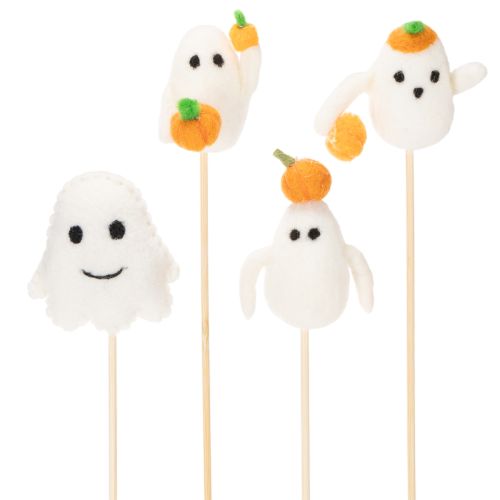 kohteita Haamuhahmot puisilla tikuilla, Halloween-koriste, 54 cm, 8 palaa