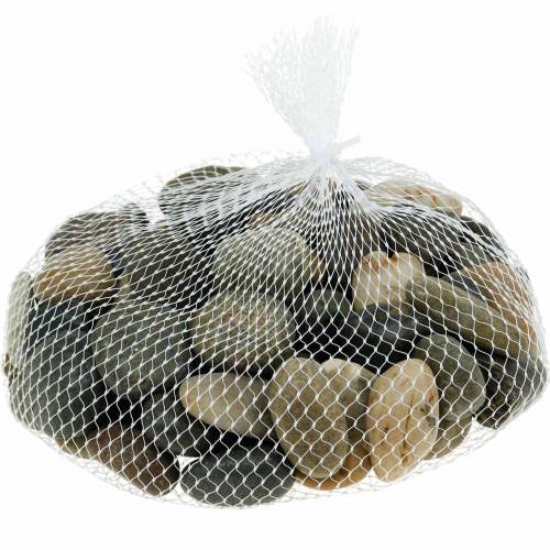 kohteita River Pebbles Natural Light and Dark 2-3cm 1kg