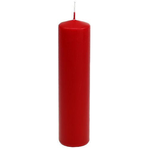 Pilarikynttilät punaiset adventtikynttilät kynttilät punaiset 200/50mm 24kpl