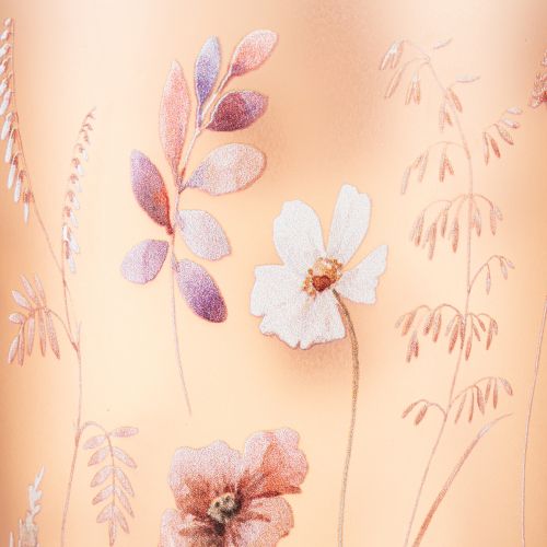 kohteita Lasinen tuikkukuppi kukka-aiheella kodikkaisiin hetkiin, 18 cm