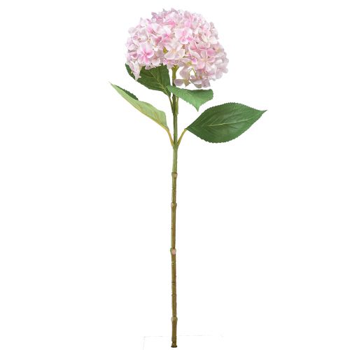 kohteita Hortensia keinotekoinen vaaleanpunainen tekokukka puutarhakukka 65cm