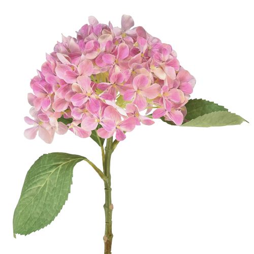 Hortensia keinotekoinen pinkki tekokukka pinkki Ø15,5cm 45cm