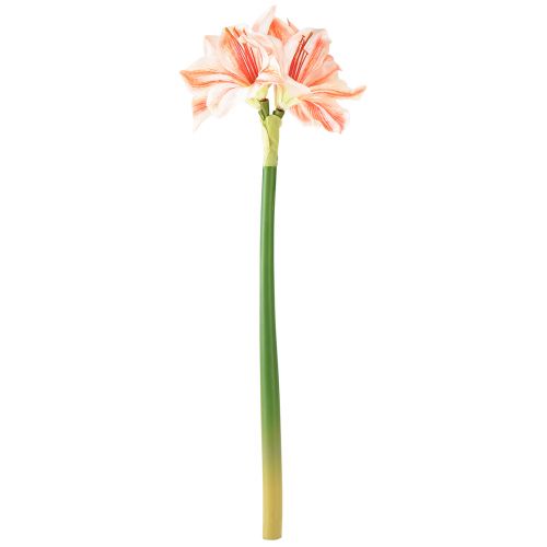 kohteita Keinotekoinen Knight&#39;s Star tekokukat Valkoinen Punaoranssi Amaryllis 40cm 3kpl