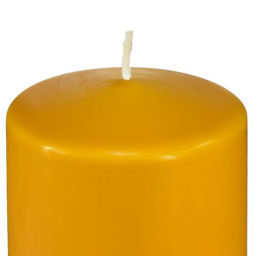 kohteita PURE pilari kynttilän keltainen hunaja Wenzel kynttilät 130/70mm