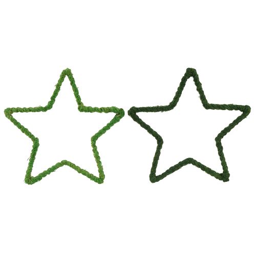 kohteita Tähdet juutti joulukoristeeseen joulutähti vihreä 15cm 8kpl
