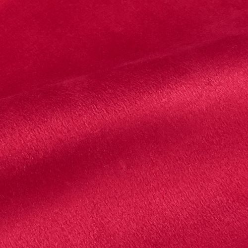 kohteita Velvet pöytäjalka punainen, kiiltävä koristekangas, 28×270cm - pöytäjalka juhlakoristukseen
