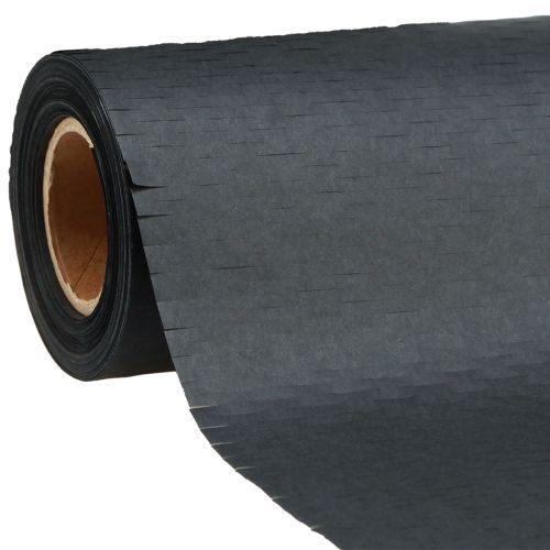 kohteita Hunajakennopaperi musta käärepaperi L50,5cm L250cm