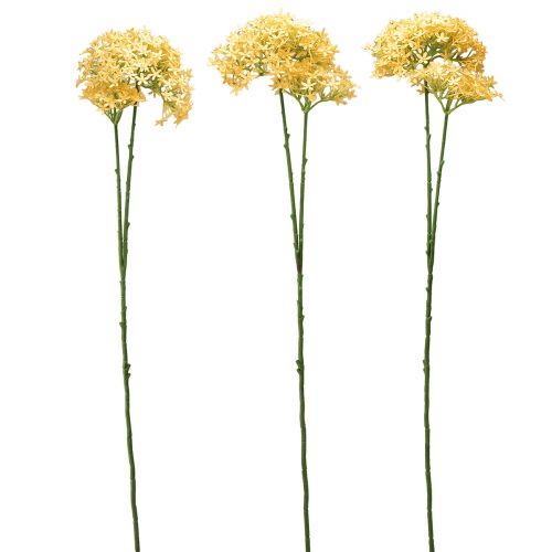 kohteita Koristevalkosipuli Wild Allium Artificial Yellow 70cm 3kpl