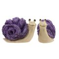 Floristik24 Koristeetanat koristefiguurit violetti beige laventeli 12cm 2kpl