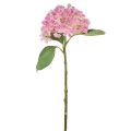 Floristik24 Hortensia keinotekoinen pinkki tekokukka pinkki Ø15,5cm 45cm